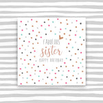 Sister Birthday Card