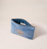 Elizabeth Scarlett Pearl Shell Dusky Blue Bags