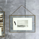 Hanging Brass Photo Frame