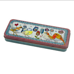 Stitched Birdies Tins