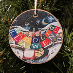 Driftwood Designs Wooden Nadolig Tree Decoration