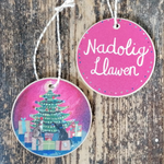 Driftwood Designs Wooden Nadolig Tree Decoration