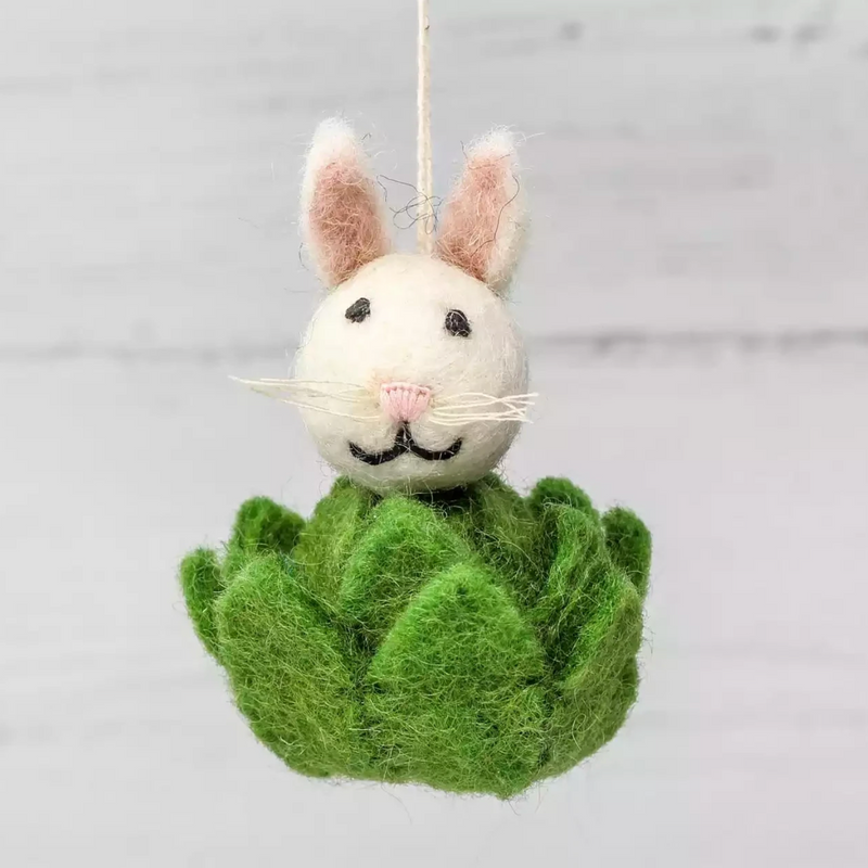 Felt Cabbage Bunny
