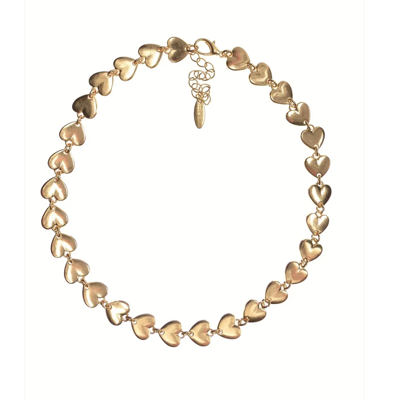 Heart to Heart Chain Necklace