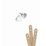 Heart Studs