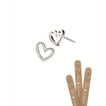 Heart Studs