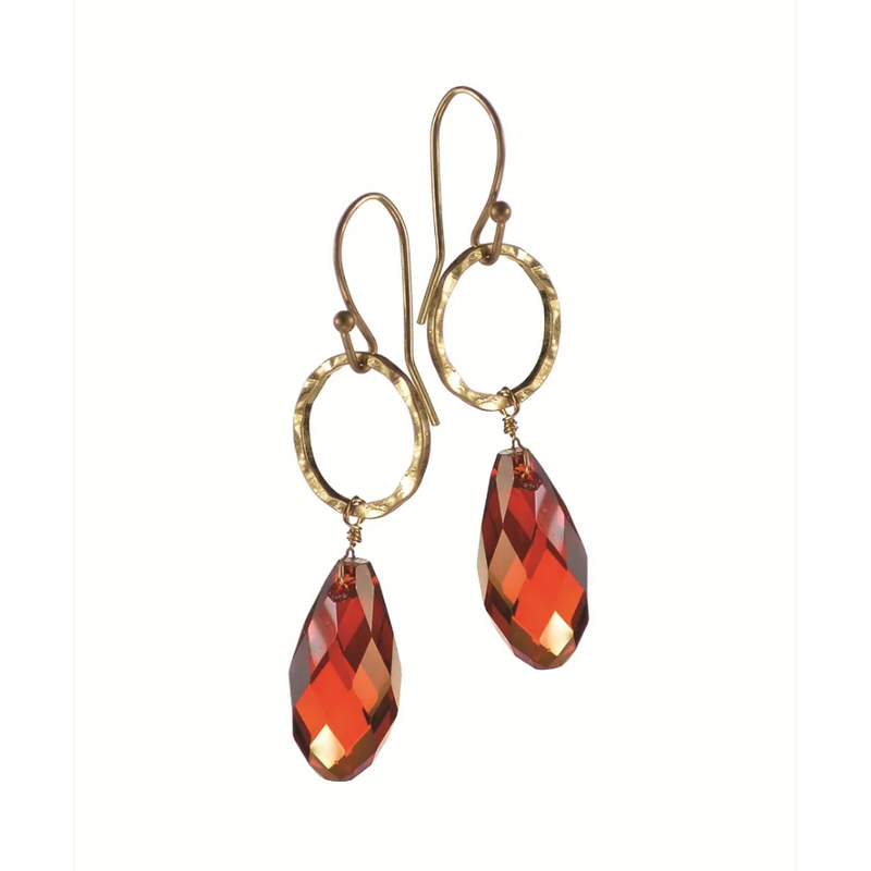 Teardrop Crystal Earring