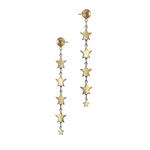 Five Sisters Star Drop Earrings