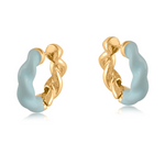 Sarah Rope Two Tone Earrings