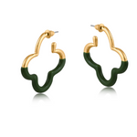 Josephine Floral Shape Metal Earrings
