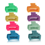Multipack of Mini Bulldog Hairclips