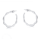 Martina Branch Hoop Earrings