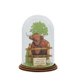 Glass Cloche Figurines