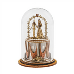 Glass Cloche Figurines