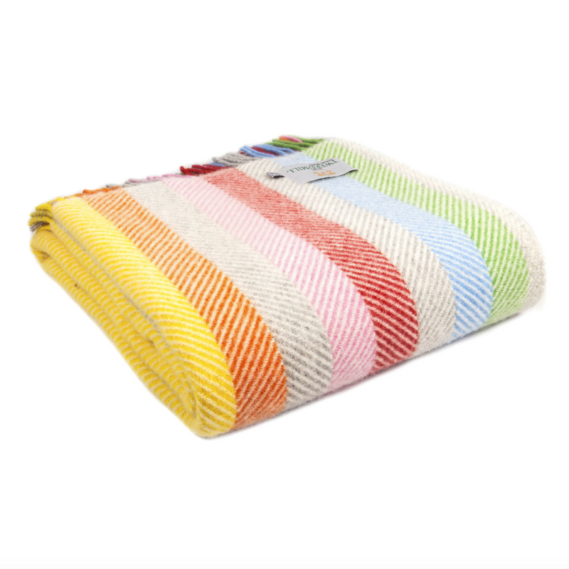 Tweedmill Rainbow Throw