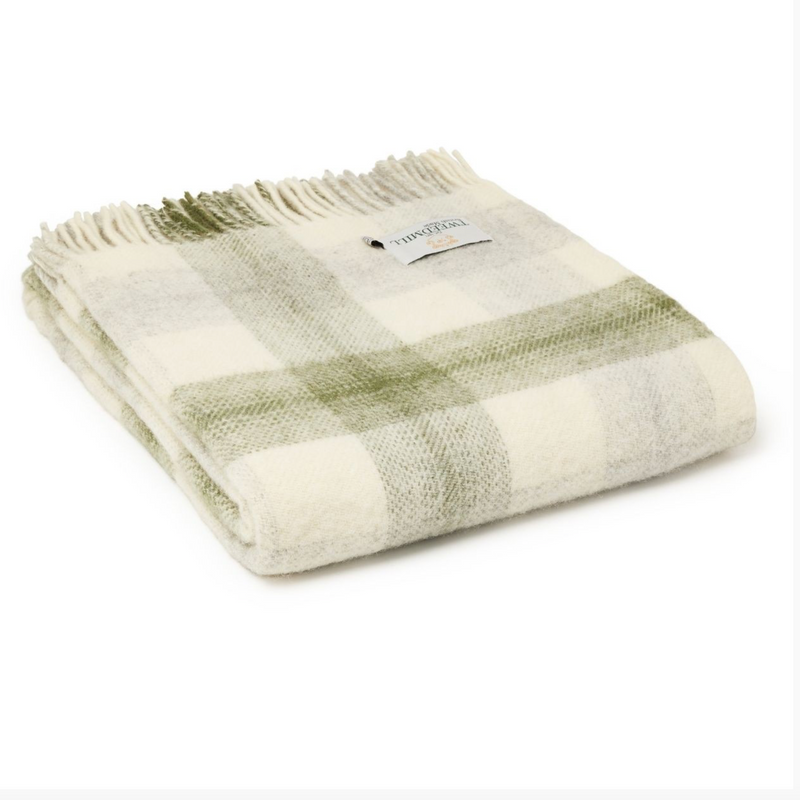 Tweedmill Lifestyle Meadow Check Throw