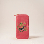 Elizabeth Scarlett Wild Zebra Palm Blush