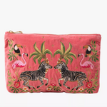 Elizabeth Scarlett Wild Zebra Palm Blush