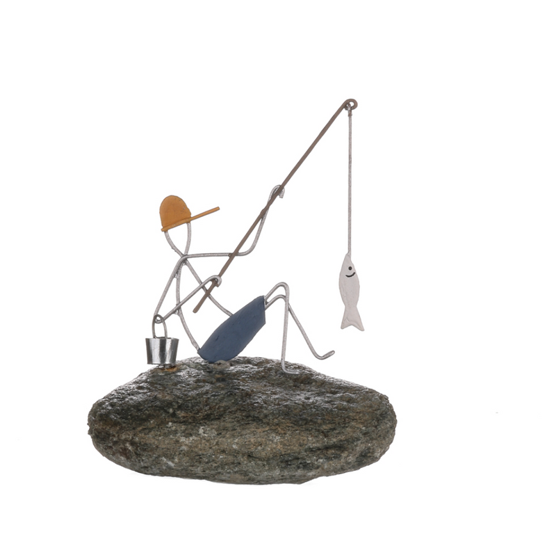 Fishing On Pebble