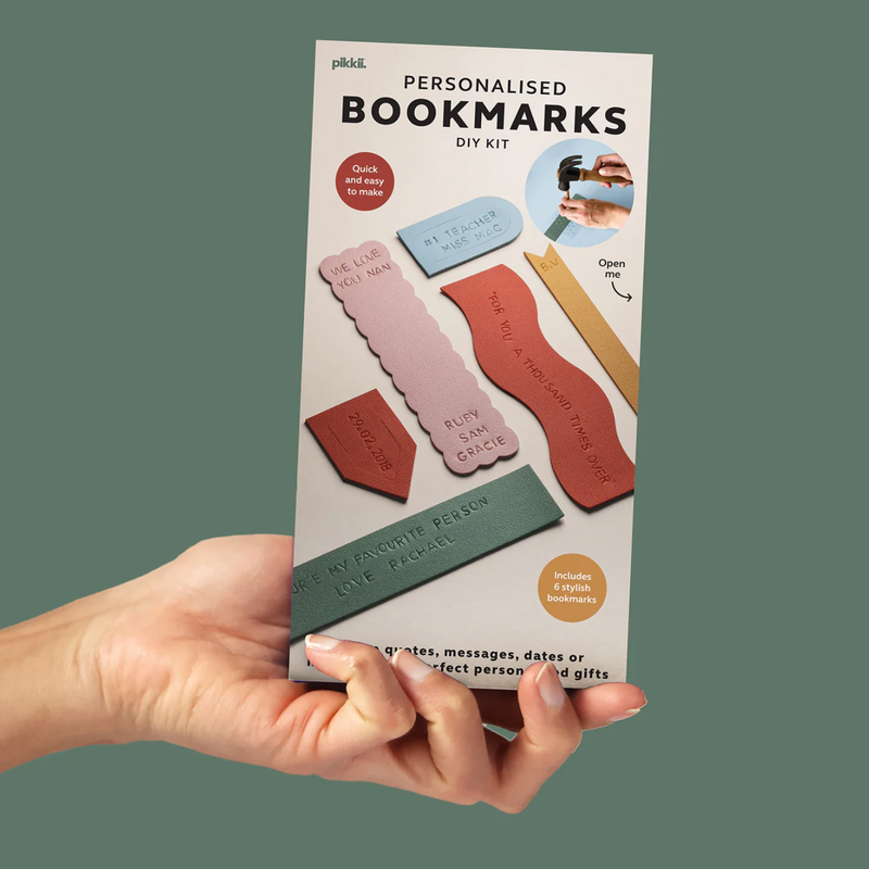 Personalised Bookmarks DIY Kit