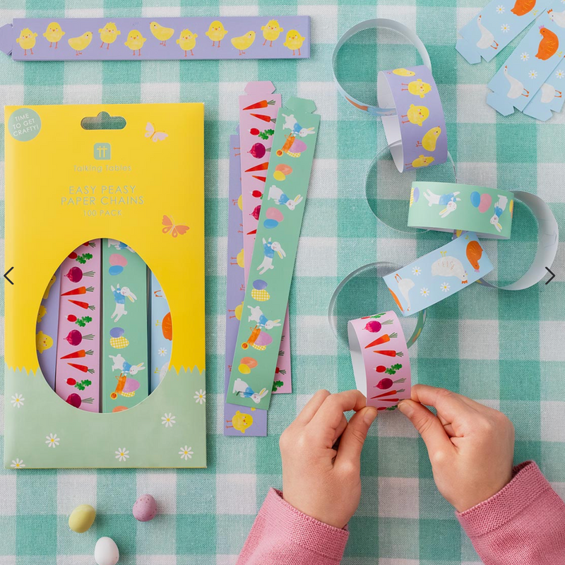 Spring Bunny Paper Chains