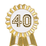 Metal Birthday Badge