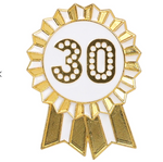 Metal Birthday Badge