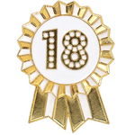 Metal Birthday Badge