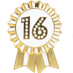 Metal Birthday Badge