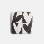 Mono Bloom Round Pocket Mirror