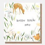 New Baby and Babi Newydd Greeting Card