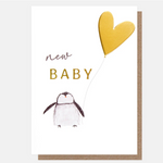 New Baby and Babi Newydd Greeting Card