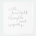 Sympathy -  Mewn Cydymdeimlad Card