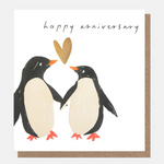 Wedding Anniversary and Penblwydd Priodas Greeting Card