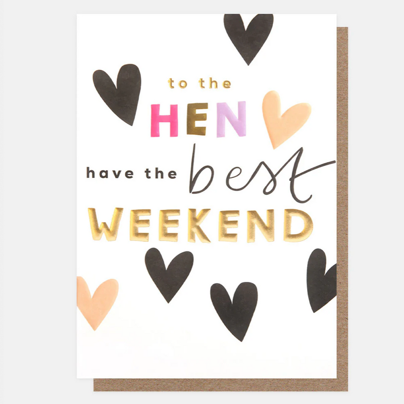 Hen Greeting Card