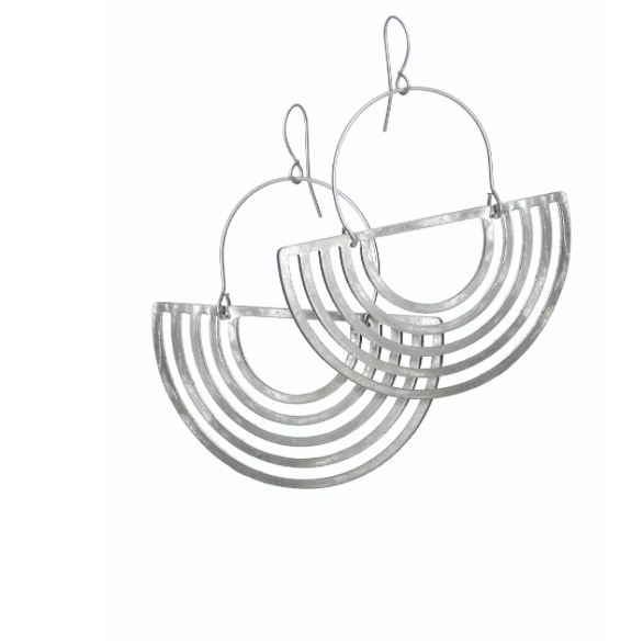 Nefertiti Demi Ring Earrings