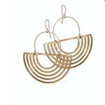 Nefertiti Demi Ring Earrings