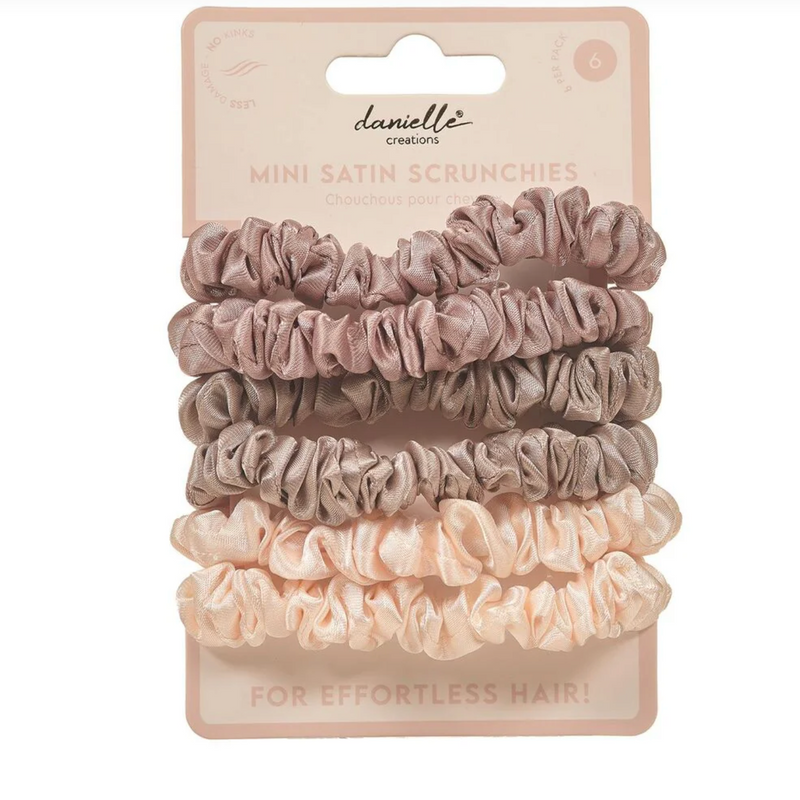 Mini Satin Scrunchie Set