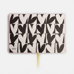 Pink Flowers Slim Hardback Notebook