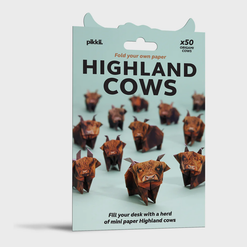 Paper Highland Cows