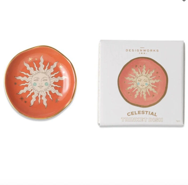 Celestial trinket dish