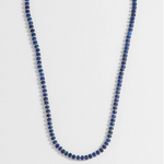 Men's Gemstone Rondelle Necklace