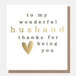 Husband Greeting Card