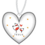 Belly Button Ceramic Christmas Hangers