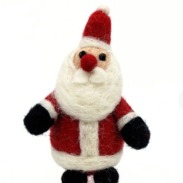 Felted Mini Father Christmas