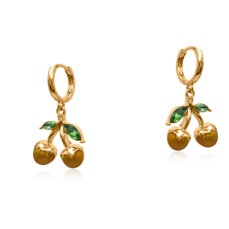 Bellas Fruit Huggies Earrings