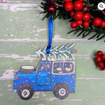 Driftwood Designs Wooden Nadolig Tree Decoration