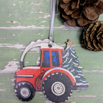 Driftwood Designs Wooden Nadolig Tree Decoration