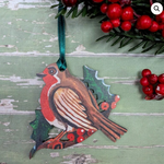 Driftwood Designs Wooden Nadolig Tree Decoration