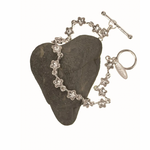 Crystal Celestial Bracelet with Fob Fastener